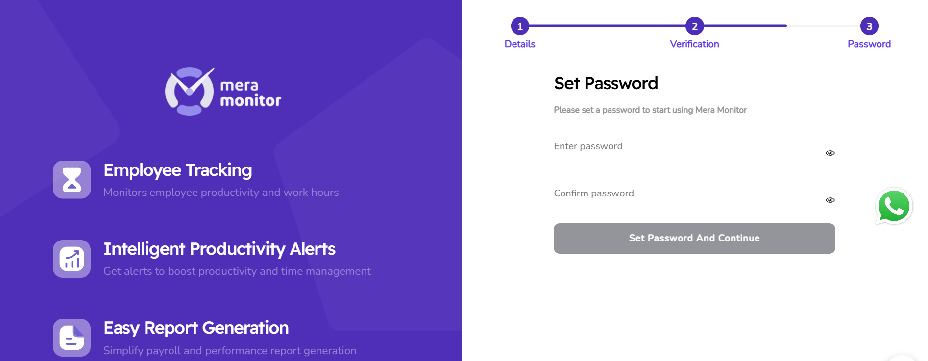 Step 3: Set Your Password